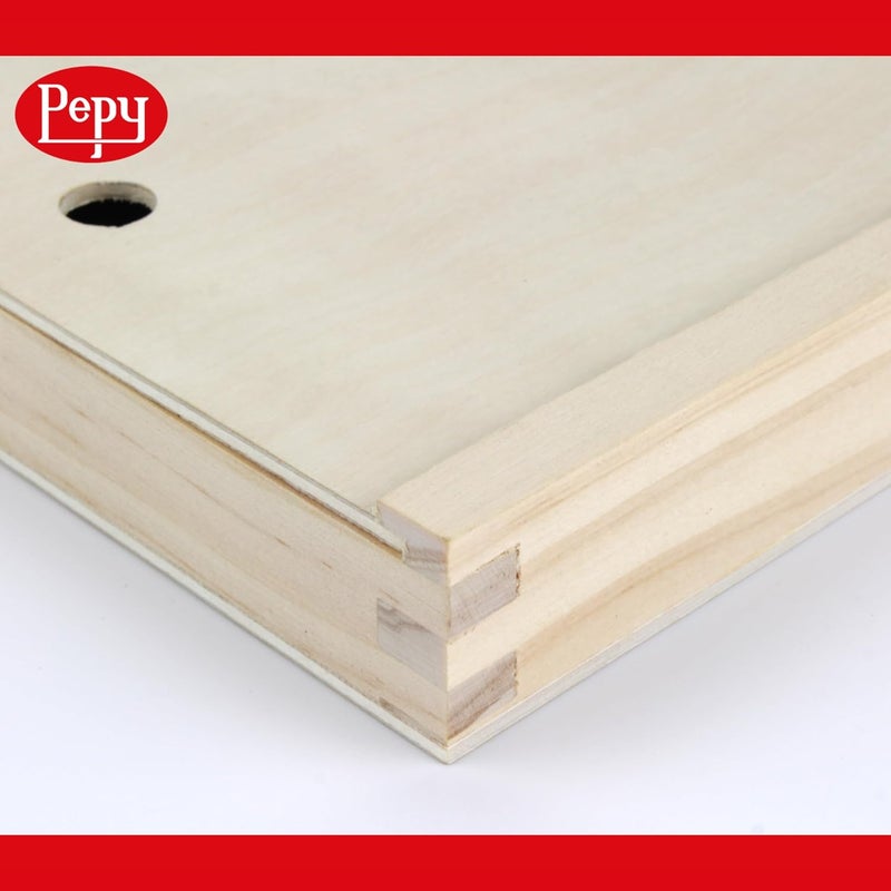 Pepy Natural Wood Pencil Pencil Box with Sliding Lid - Image 5